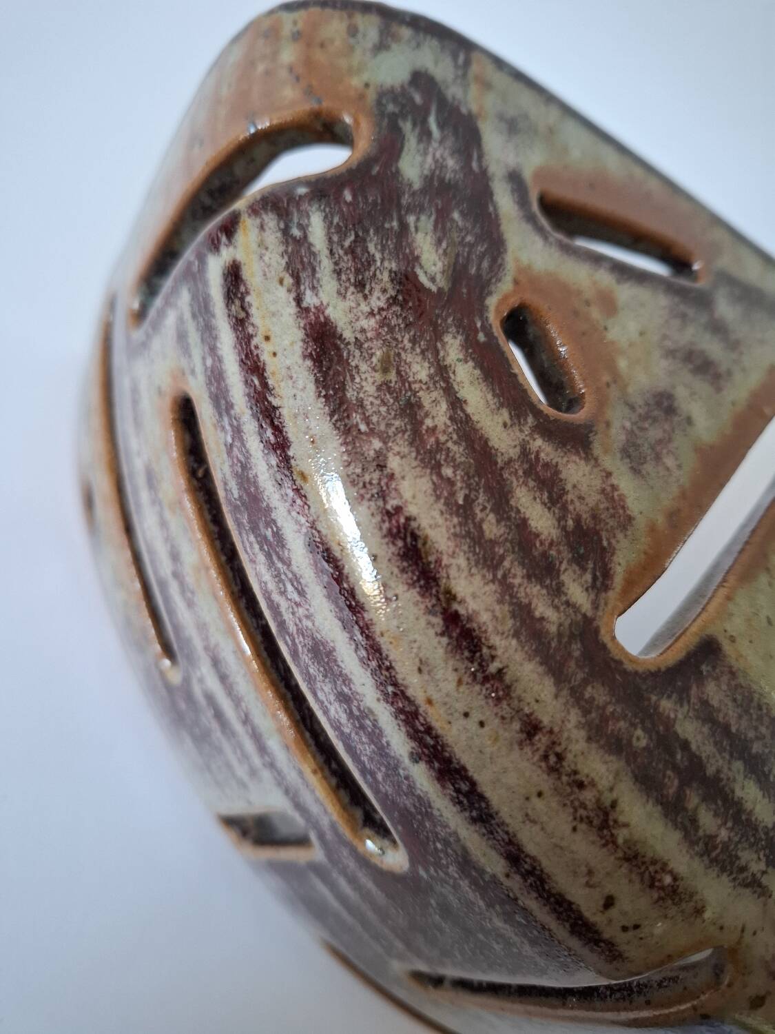 Ceramic wall light F.Comte