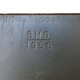 Forest green metal Military filing Cabinet or Chest of Drawers, 1956