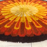 Round carpet desso vintage Annees 70
