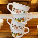 Mug cups and Arcopal bowl