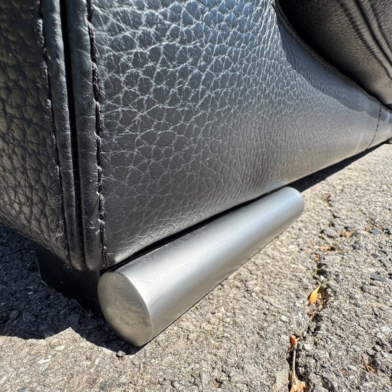 Sofa Roche Bobois black leather