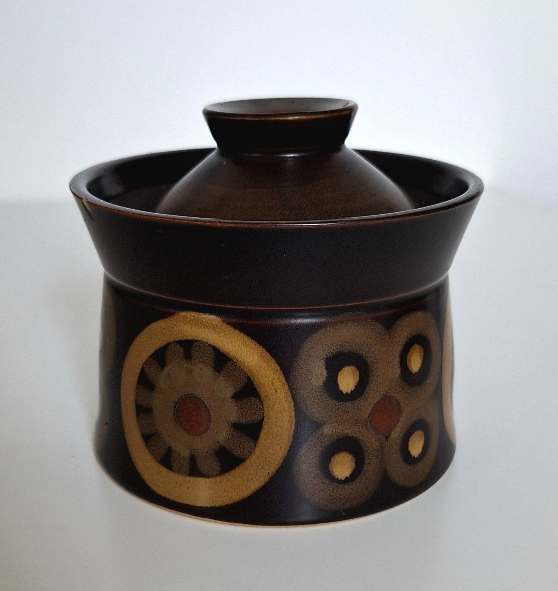 Vintage candy box sugar bowl from the 70s