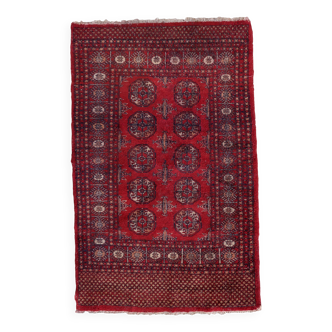 Tapis ouzbek Boukhara fait main en laine – 100 x 151 cm - 1C1033