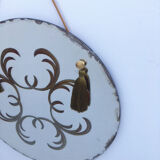 Beveled mirror 35x35cm