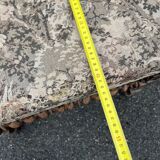 Louis XIII style armchair with twisted backrest and legs.