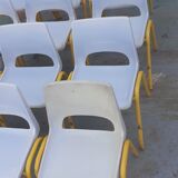 12 chaises enfant école