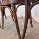 Set of 4 Vintage Bentwood Dining Chair: Mid-Century Thonet Style Armchair