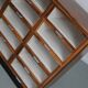 Vintage Dutch Walnut Haberdashery Shop Cabinet / Vitrine, 1950s
