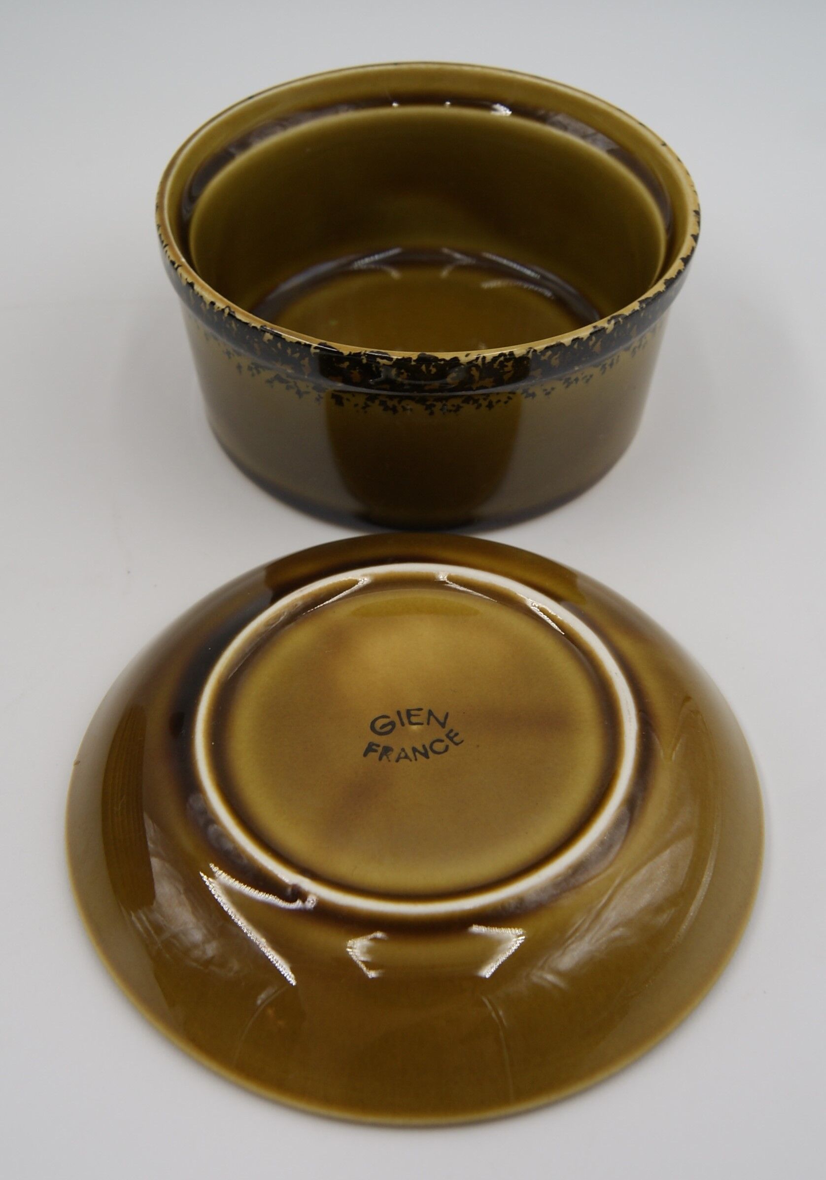 Service slurry Vintage Gien oysters