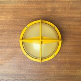 Mid-century Danish metal outdoor wall lamp model Pirate by Eva Koppel, Nils Koppel, Gert Edstrand for Nordisk Solar, 1960s.