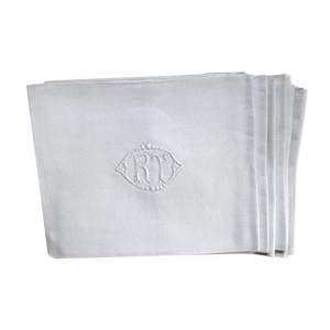 Lot de 6 serviettes de
