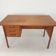 Danish Teak Desk by Gunnar Nielsen Tibergaard, 1960s