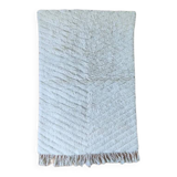 tapis Béni Ouarain blanc Shaggy 105x165 cm