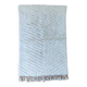 Beni Ourain white shaggy rug 105x165 cm