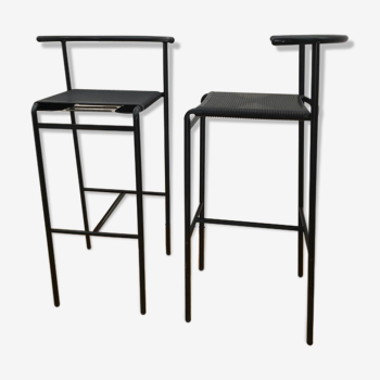 Pair of stools of the designate Philippe Starck