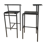 Pair of stools of the designate Philippe Starck