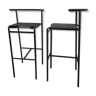Pair of stools of the designate Philippe Starck