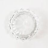 Mid Century Crystal Ashtray, Belgium 1960s