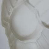 Pair of polished glass art deco lamp