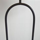 Lampadaire en métal laqué noir, 1950