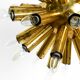 XXL 1960s Space Age brass ceiling lamp by J.T. Kalmar with 43 arms | 66 cm