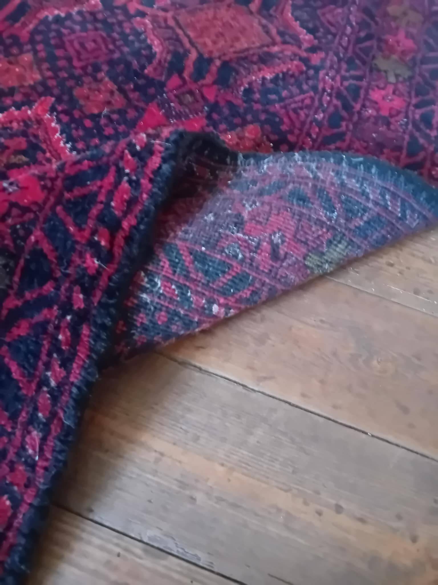 Handmade Persian Beluch Rug 198x105cm