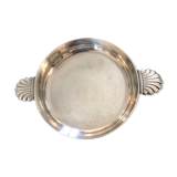 Silver metal trinket bowl