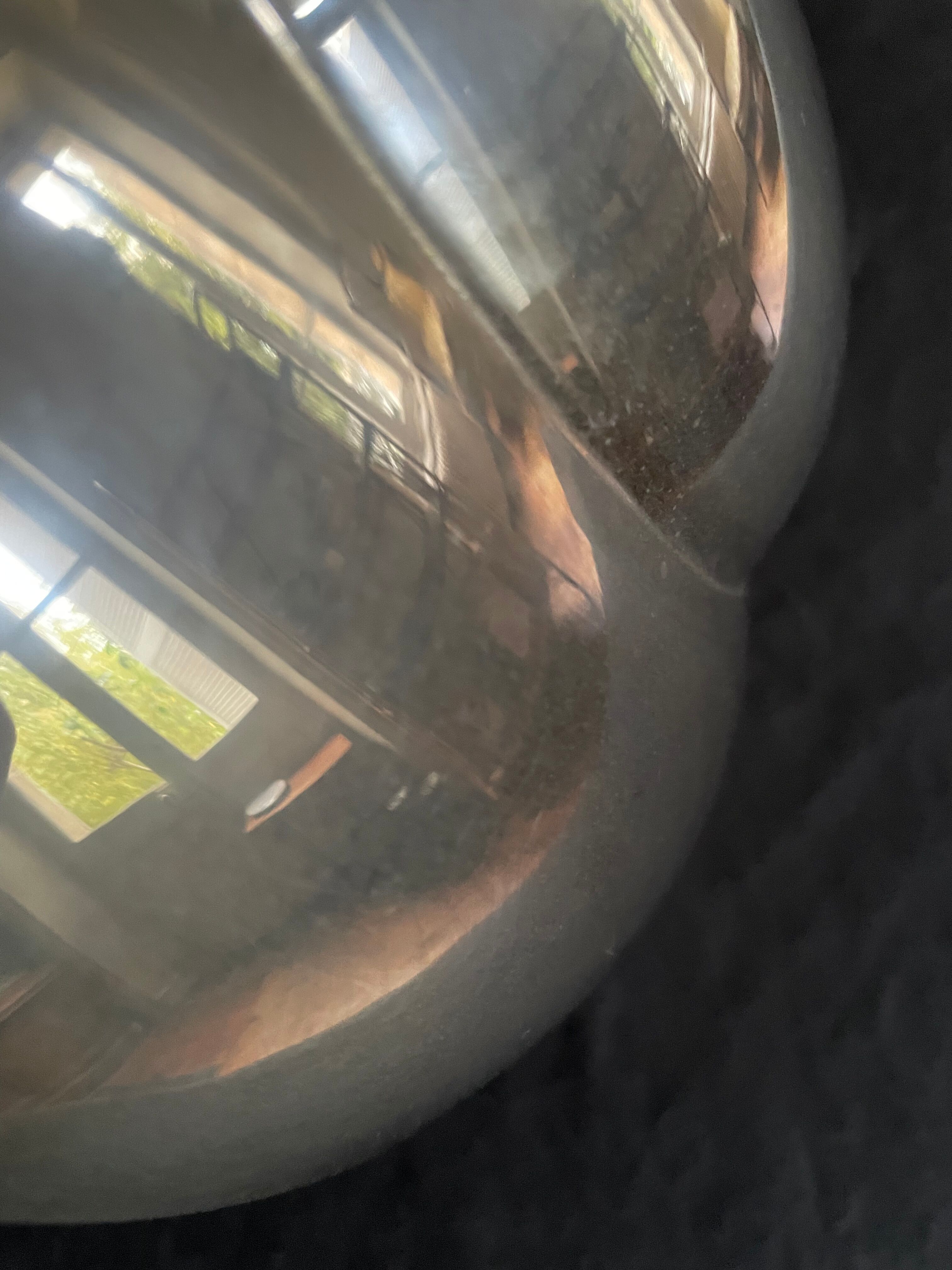 Art deco chrome mushroom lamp