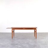 Table Basse en Teck par Peter Hvidt & Orla Mølgaard-Nielsen pour France & Søn