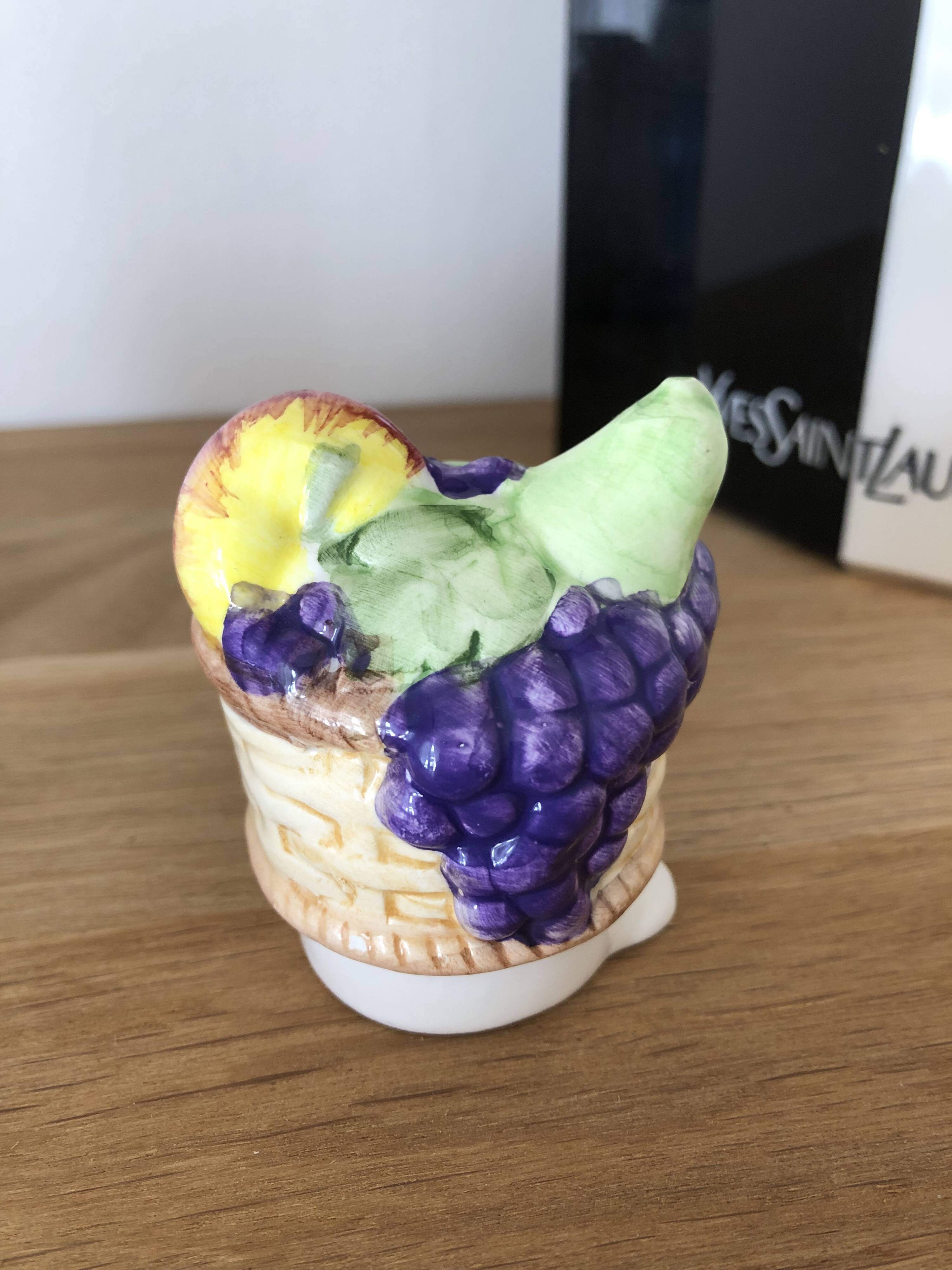 L.Dake & ZN Amsterdam ceramic barbotine teapot