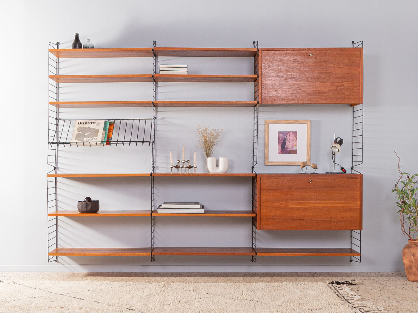 1950s Shelving system, Nils Strinning