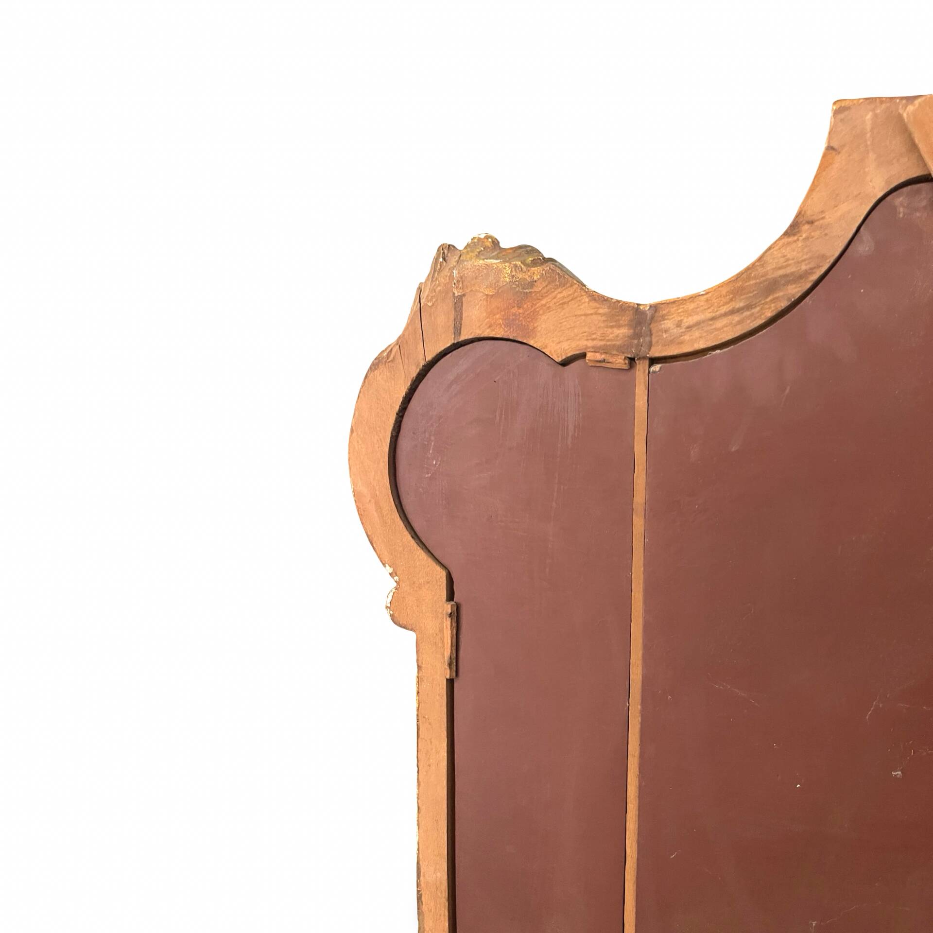 Un miroir mural vénitien spectaculaire, du milieu du 19e siècle.
