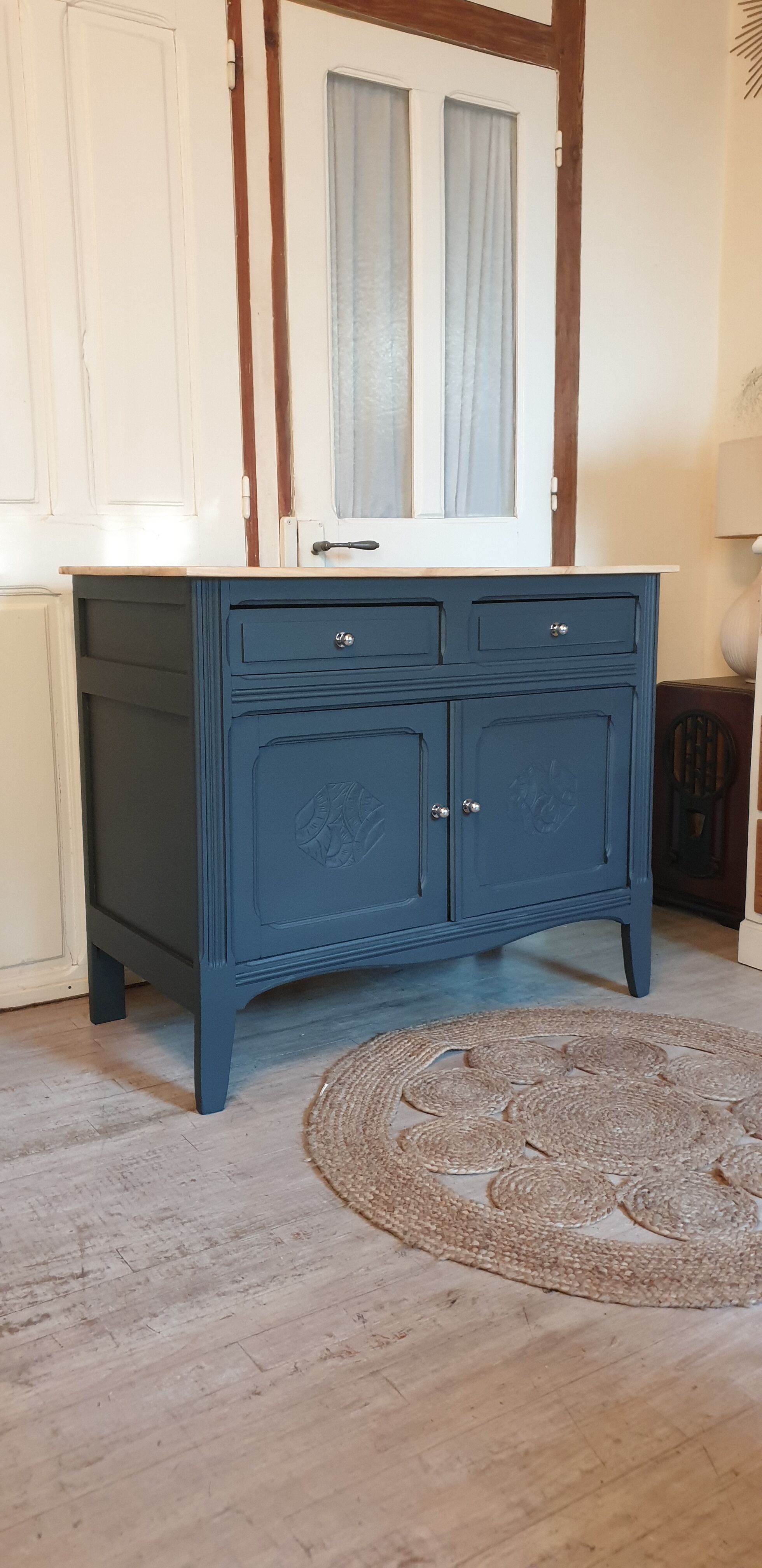 Grey Parisian buffet