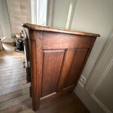 Large Louis-Philippe chest of drawers in solid oak - 140 cm