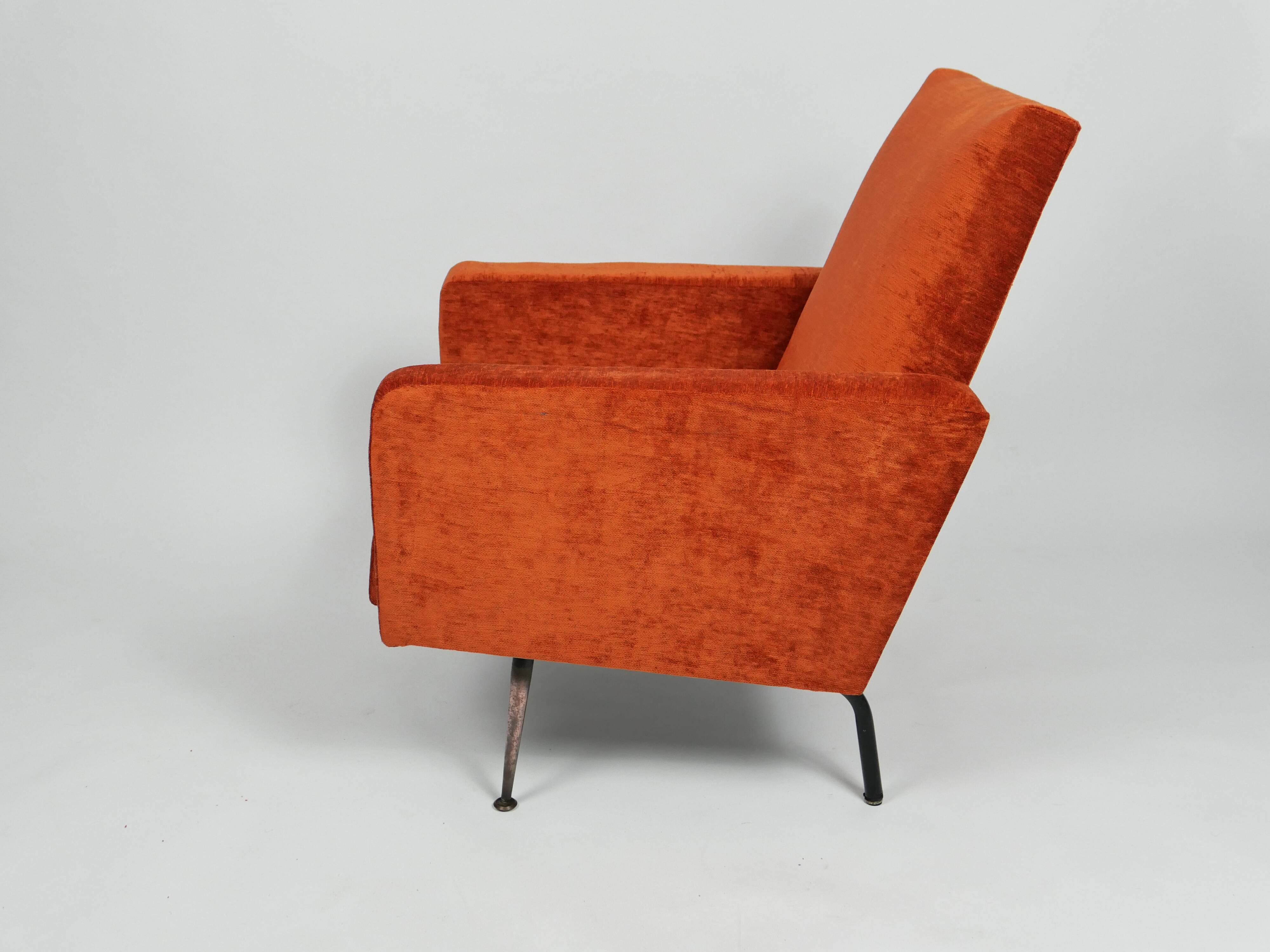 50's Terracotta Armchair