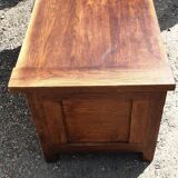 Solid oak chest