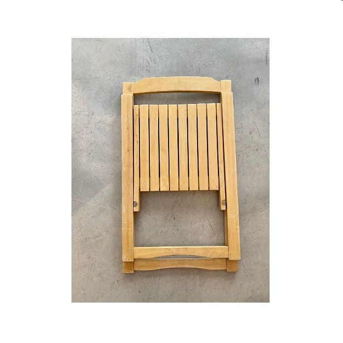 Chaise pliante en bois