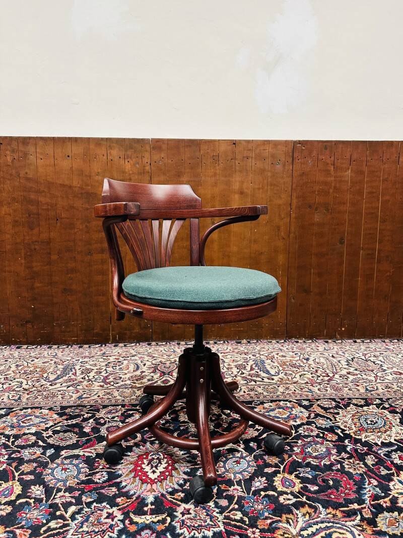 Classic English Thonet Desk Chair
