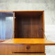 Enfilade haute scandinave en teck années 60