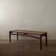 Vintage Teak Coffee Table, Mid Century Modern, Sculptural Arched Stretchers