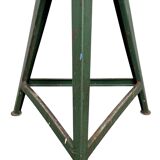Green Industrial Workshop Stool, 1960s