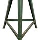 Green Industrial Workshop Stool, 1960s