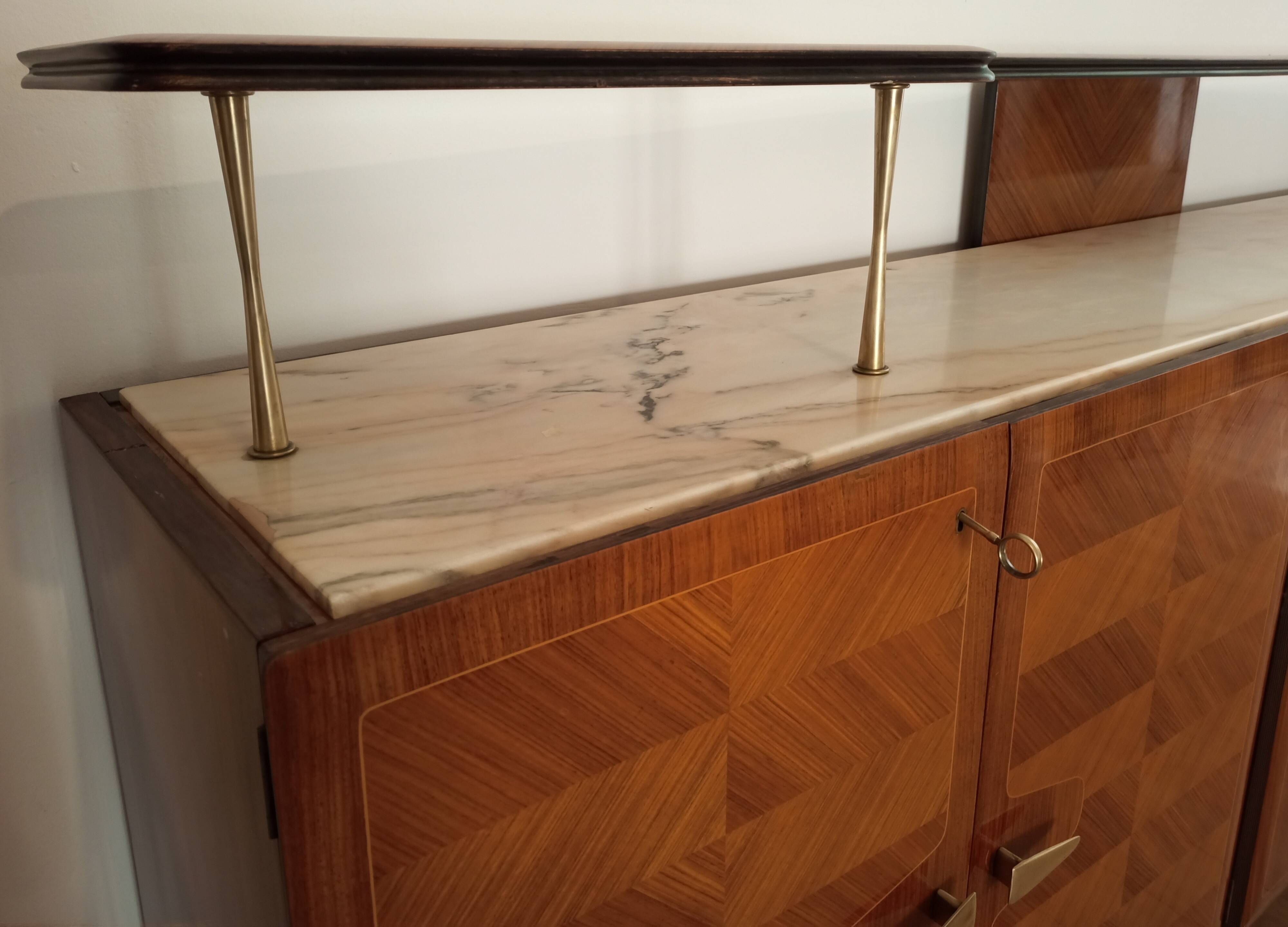 Buffet moderne du milieu du siècle, Italie, années 1950