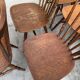 Suite de 10 chaises bistrot