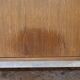 Meuble enfilade bois métal chromé
