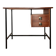 Vintage wooden metal desk design from the 1950s.