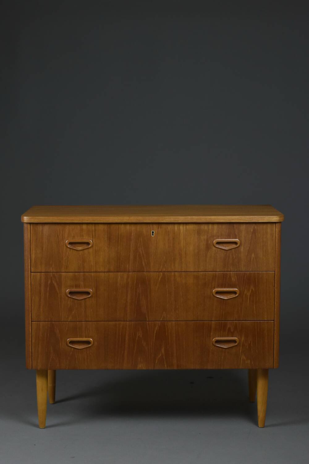 Commode scandinave en teck, années 1960