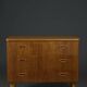 Commode scandinave en teck, années 1960