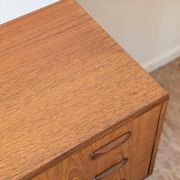 Commode en teck G-Plan, années 60-70