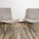 Paire de fauteuils restaurée par Miroslav Navratil
